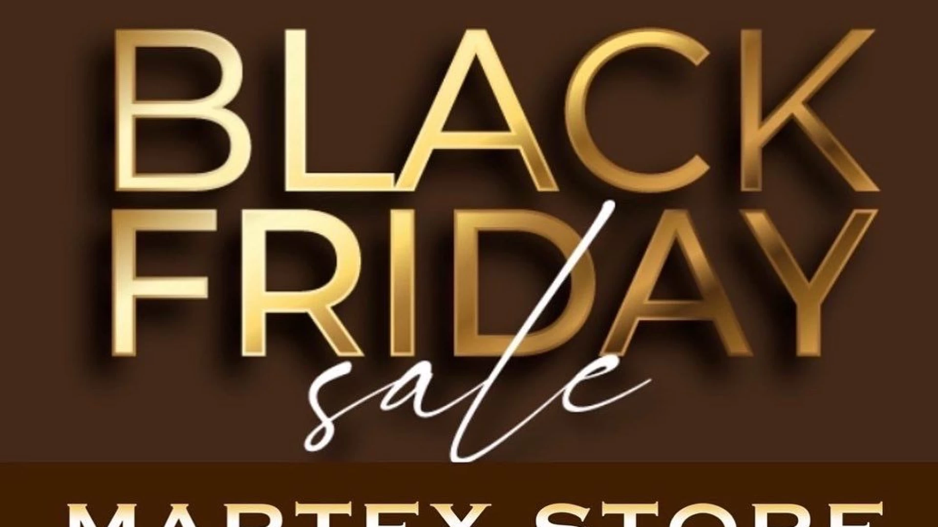 Castel Di Sangro: Martex Store propone Black Friday. Week End ricco di offerte imperdibili per i clienti.
